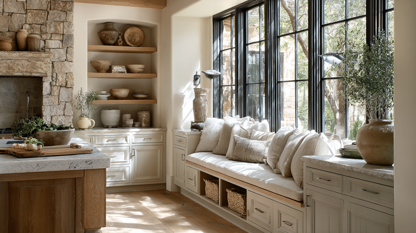 Extra-Long Farmhouse Window Bench