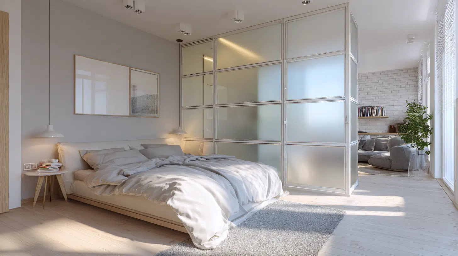 Glass-Separated Layout