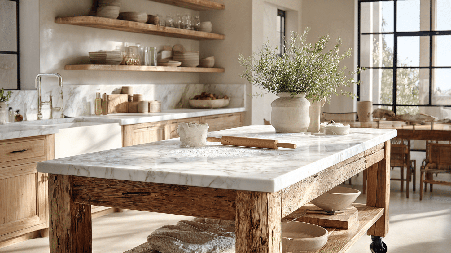 Marble Rolling Station on Casters