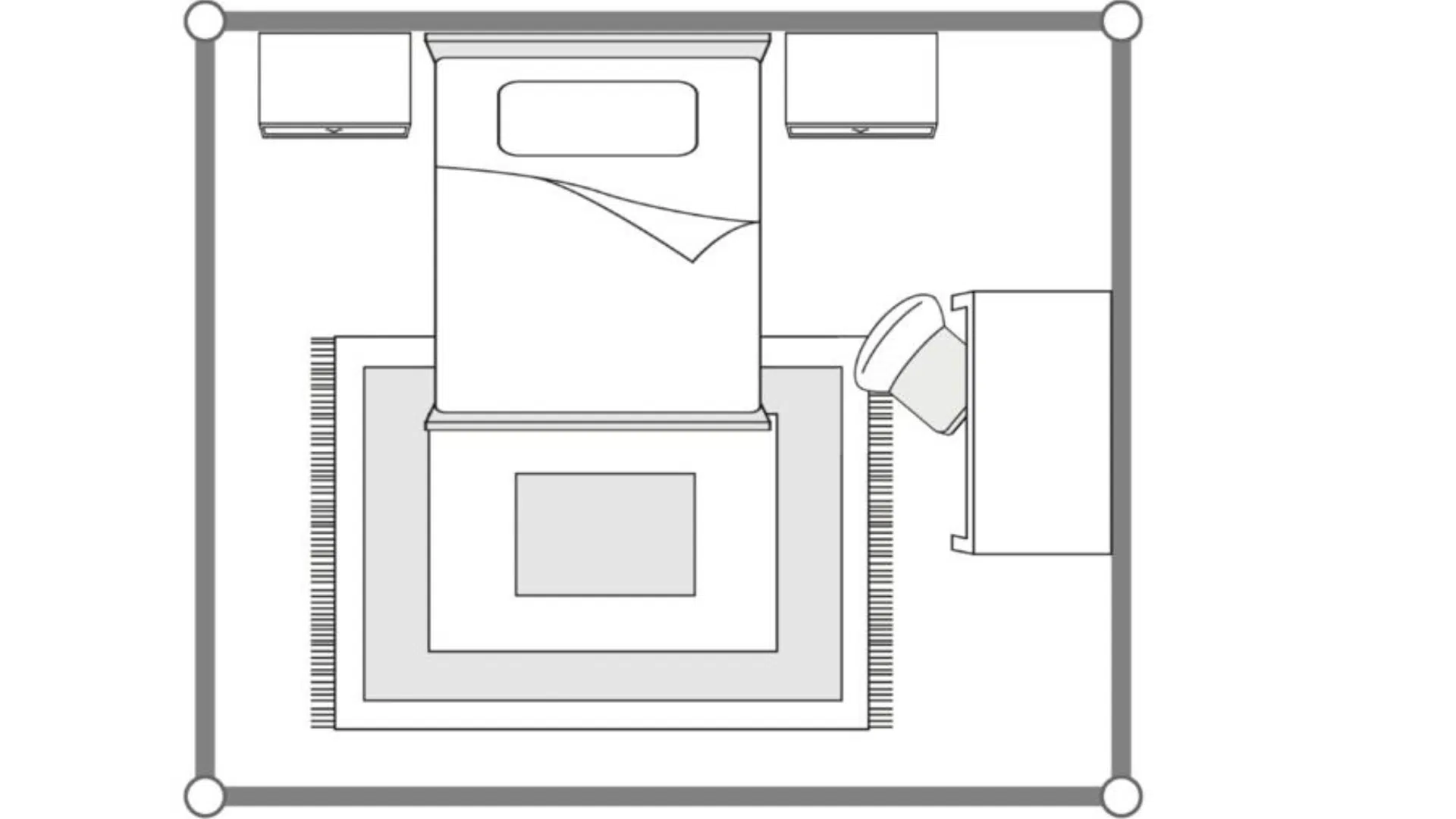Medium Master Bedroom
