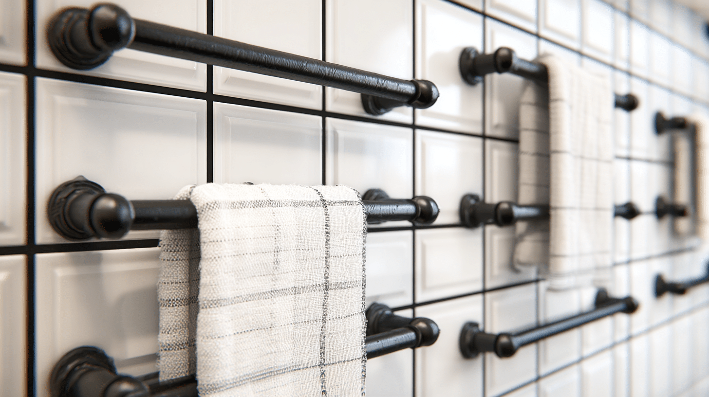 Repeating Black Hardware Elements