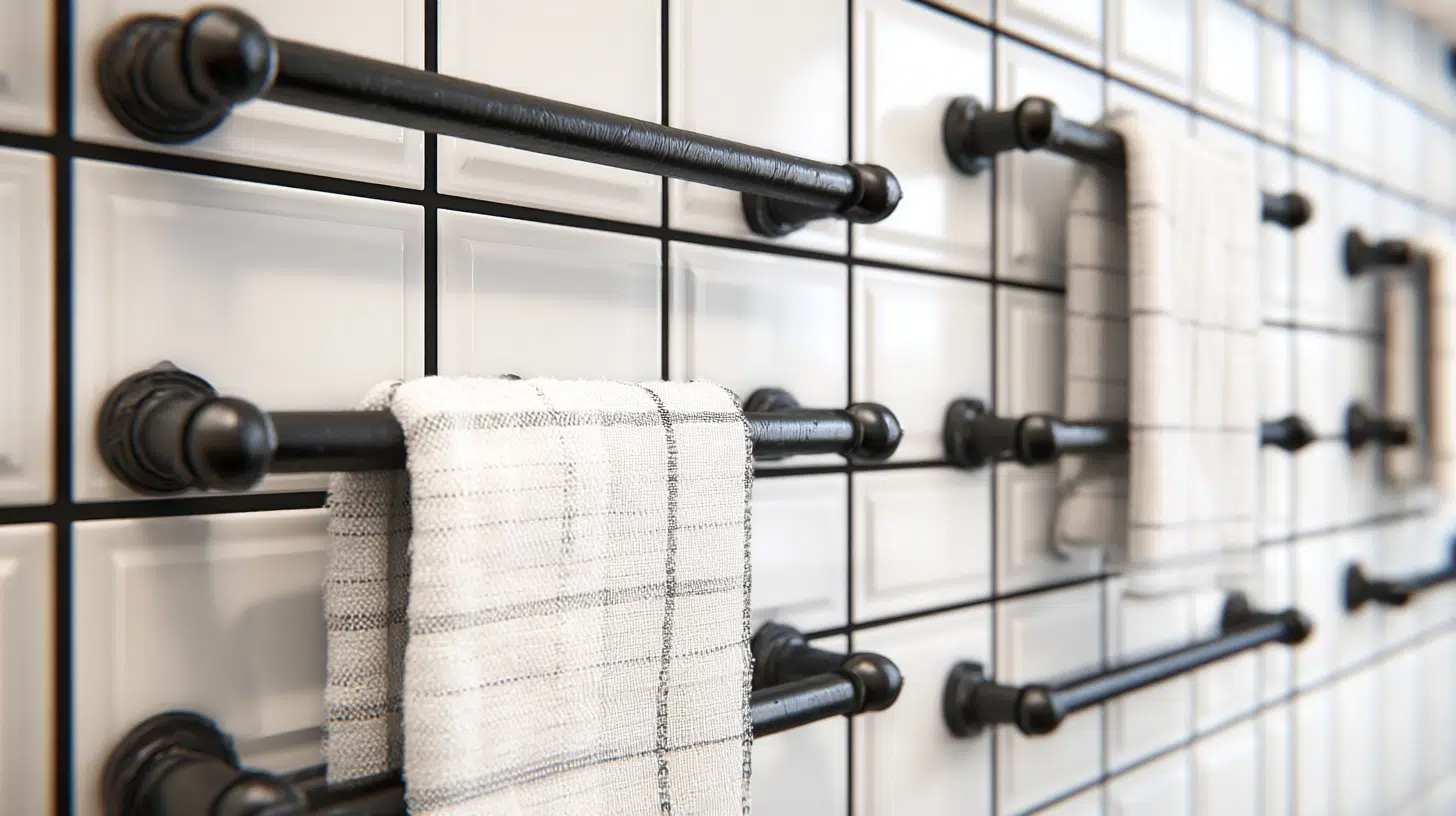 Repeating Black Hardware Elements