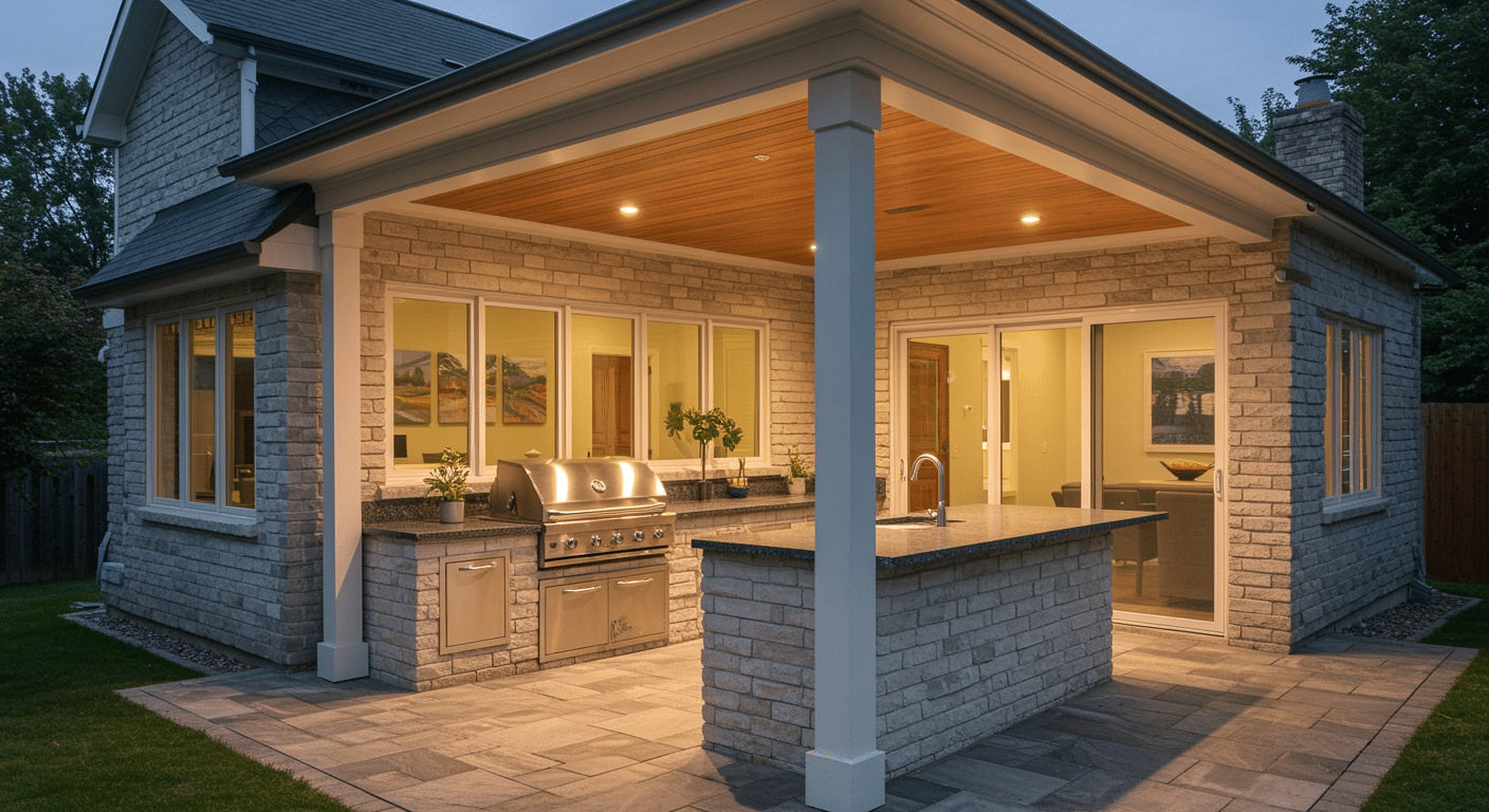 attached patio extension