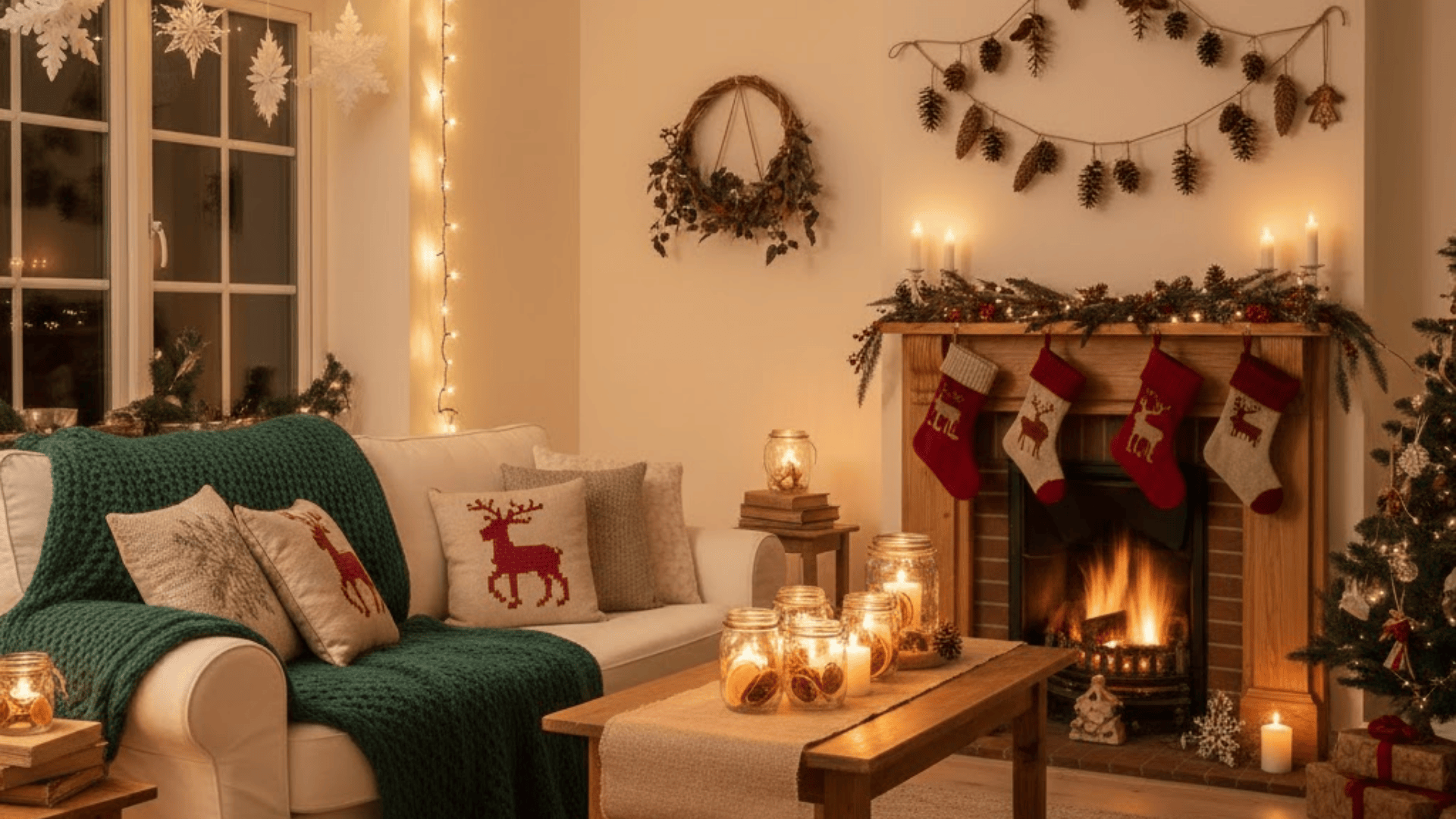 christmas couch pillow