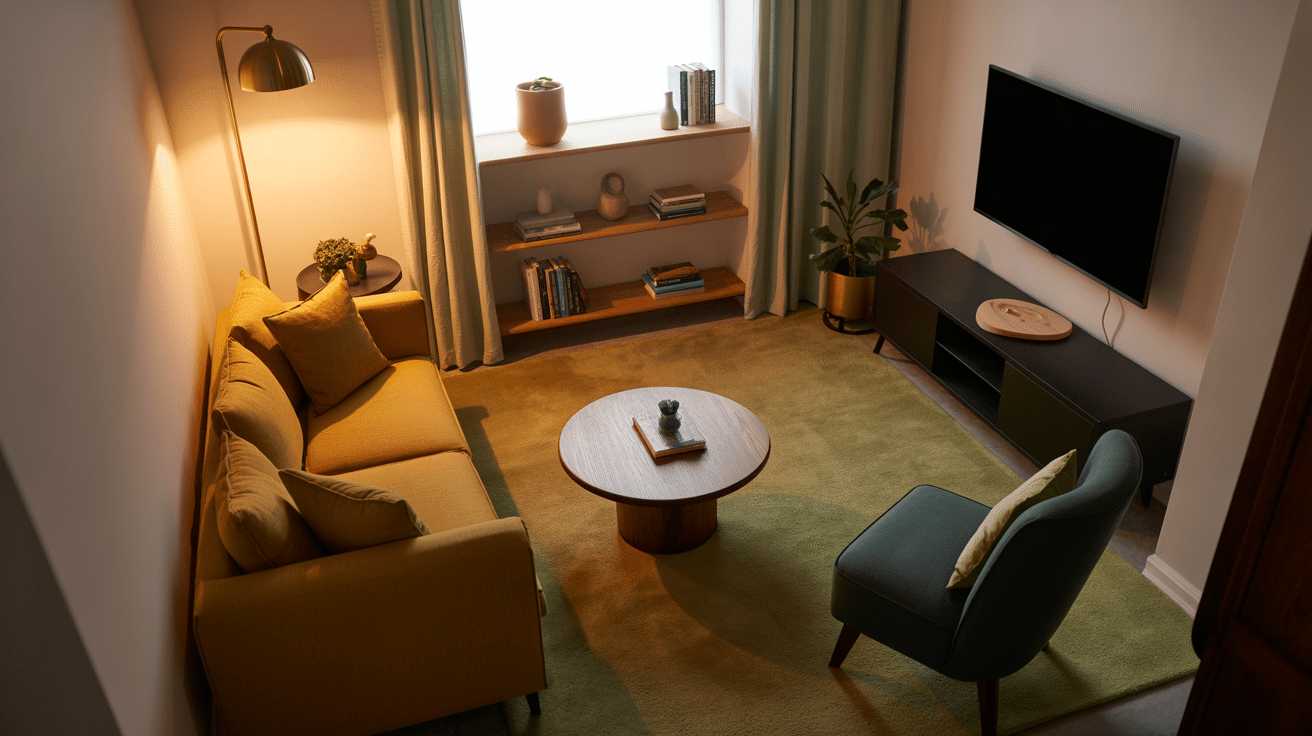 corner sofa for square rooms