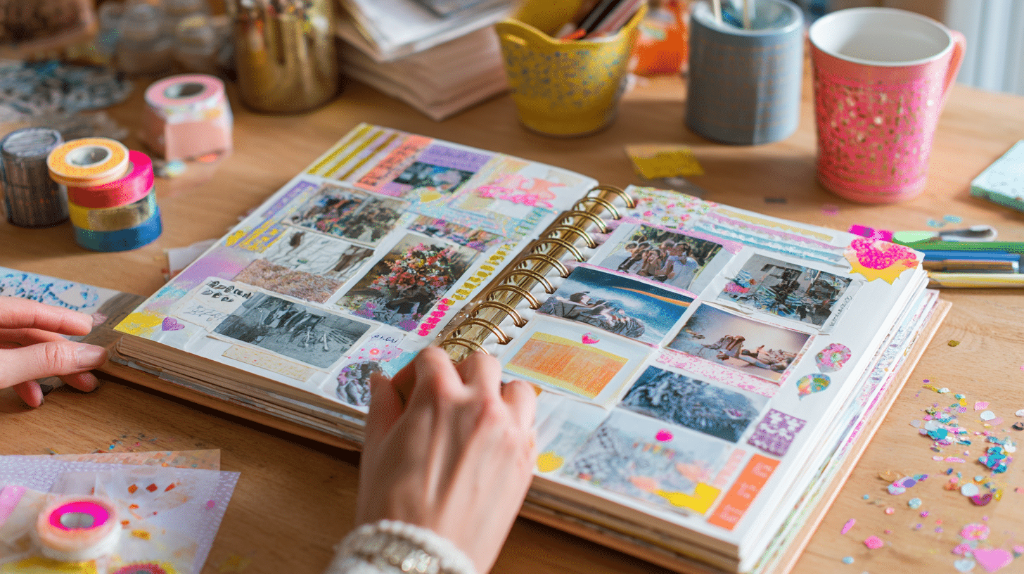 create a scrapbook