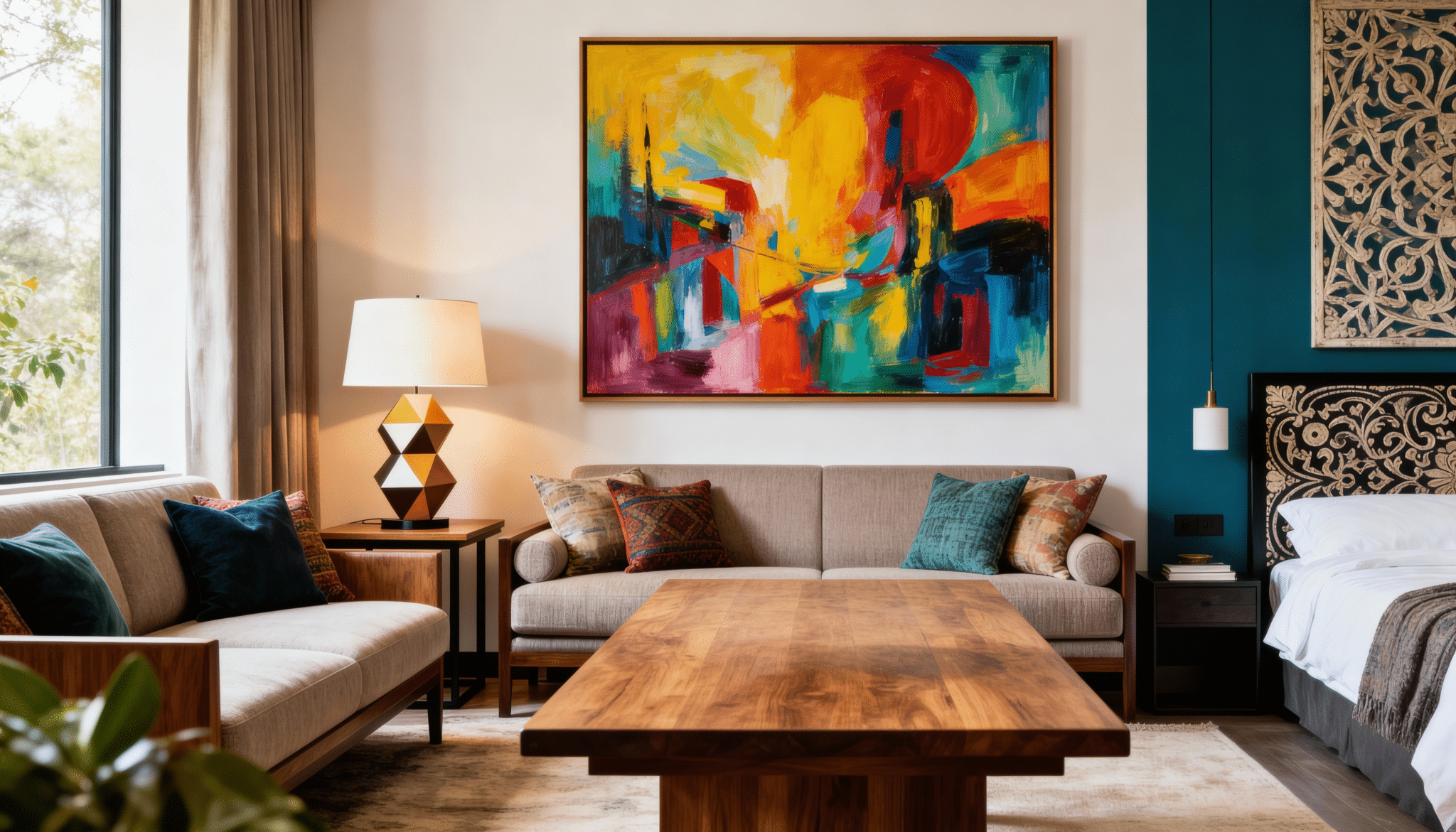 create focal points in each area