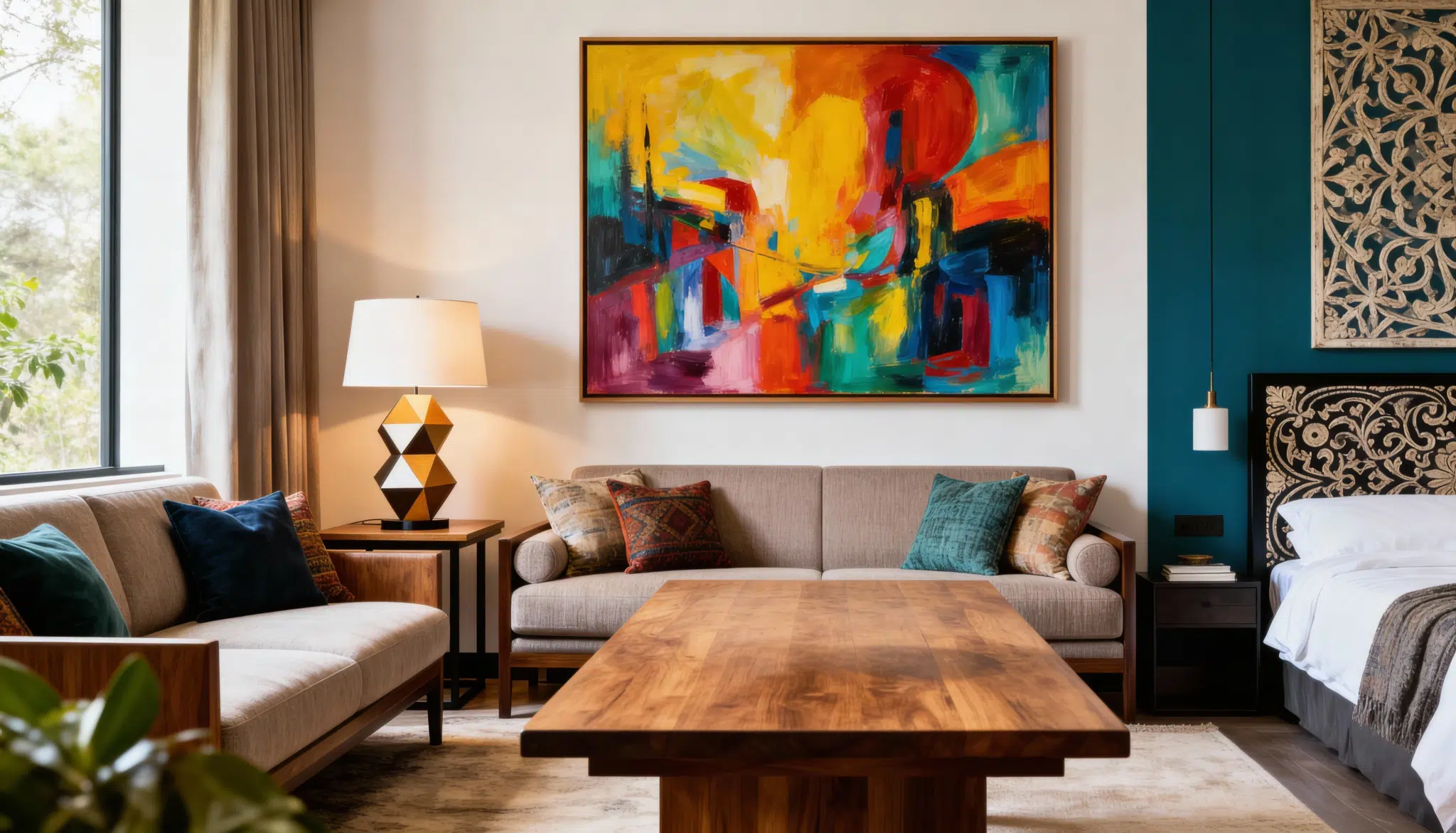 create focal points in each area