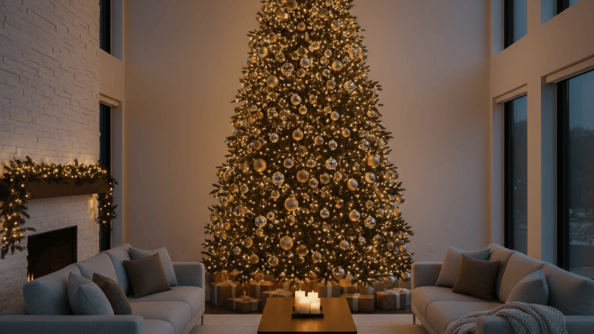 design idea for cozy christmas room