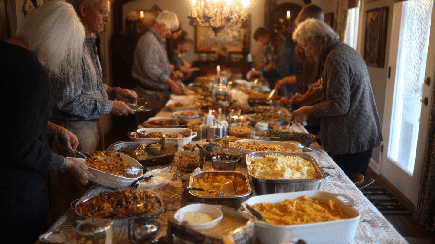 host a potluck dinner