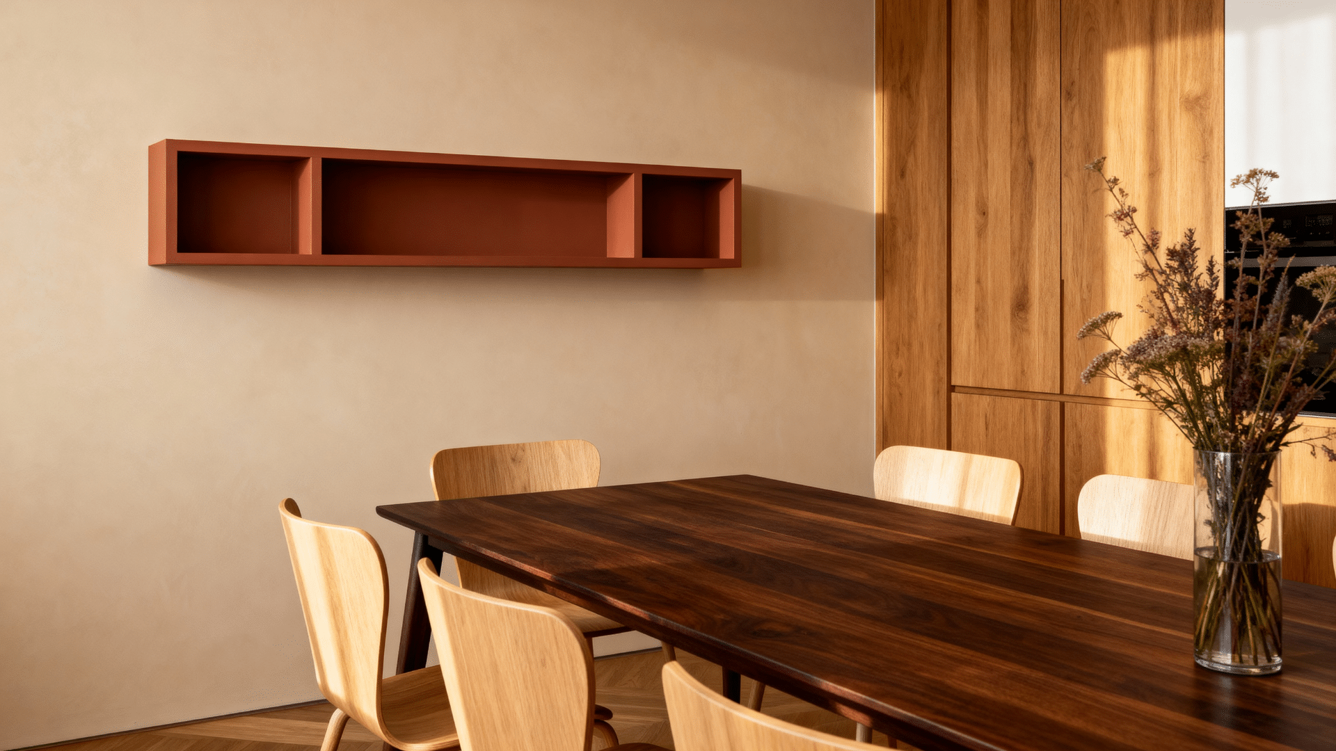 incorporate different wood tones