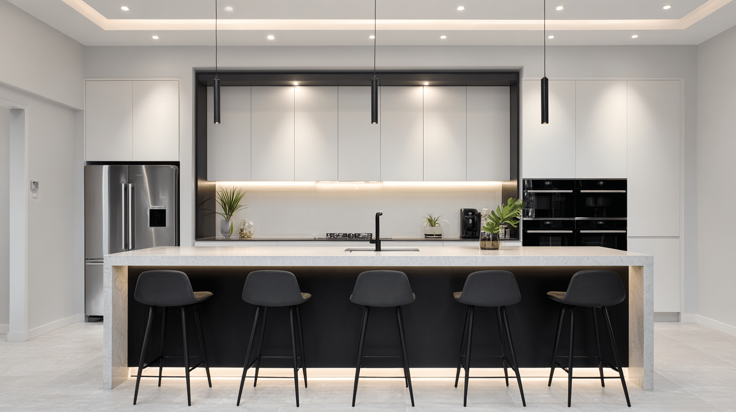 matte white with matte black