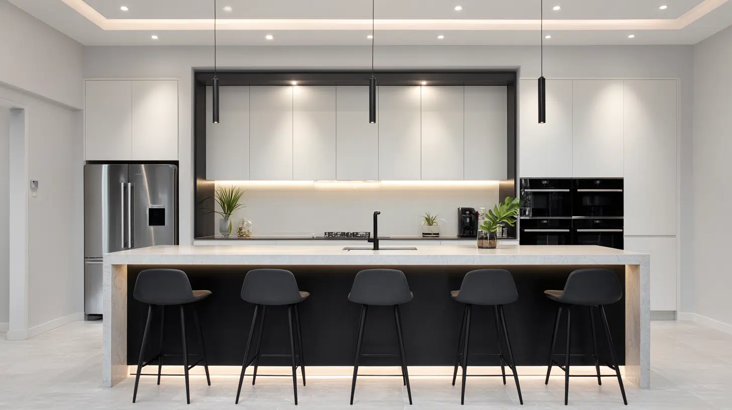 matte white with matte black