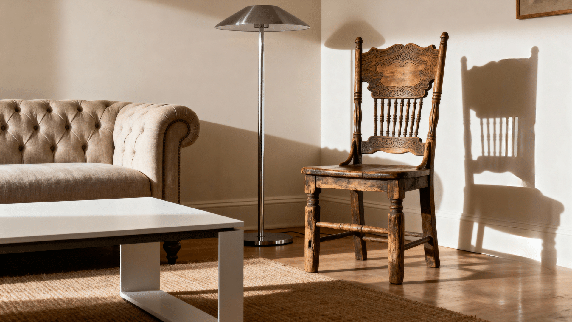 mix furniture styles freely