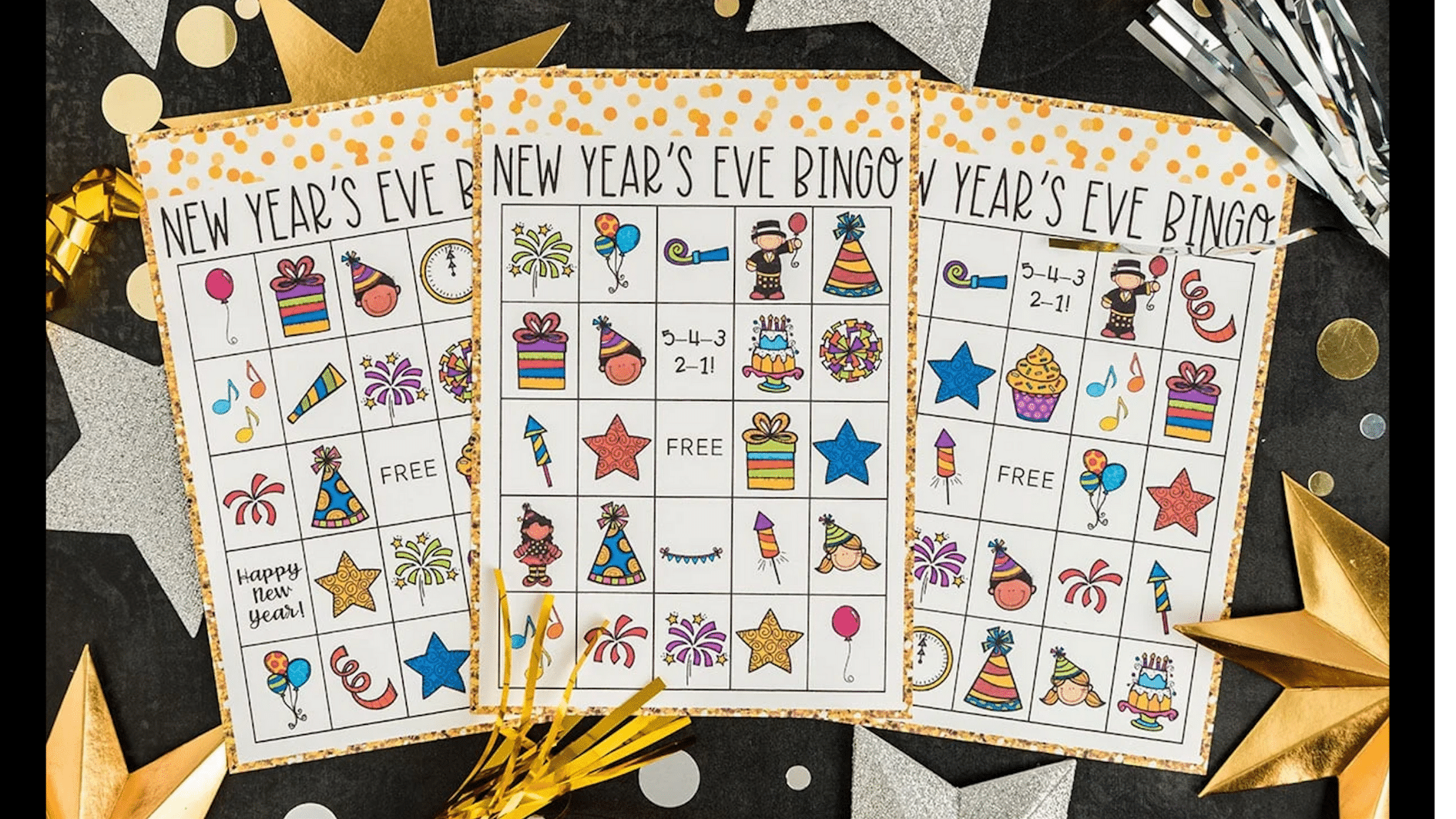 new years eve bingo