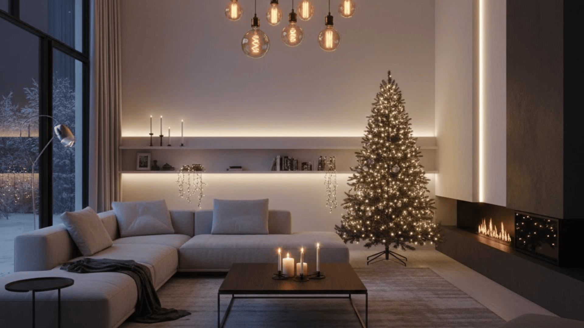 simple christmas decoration idea at home