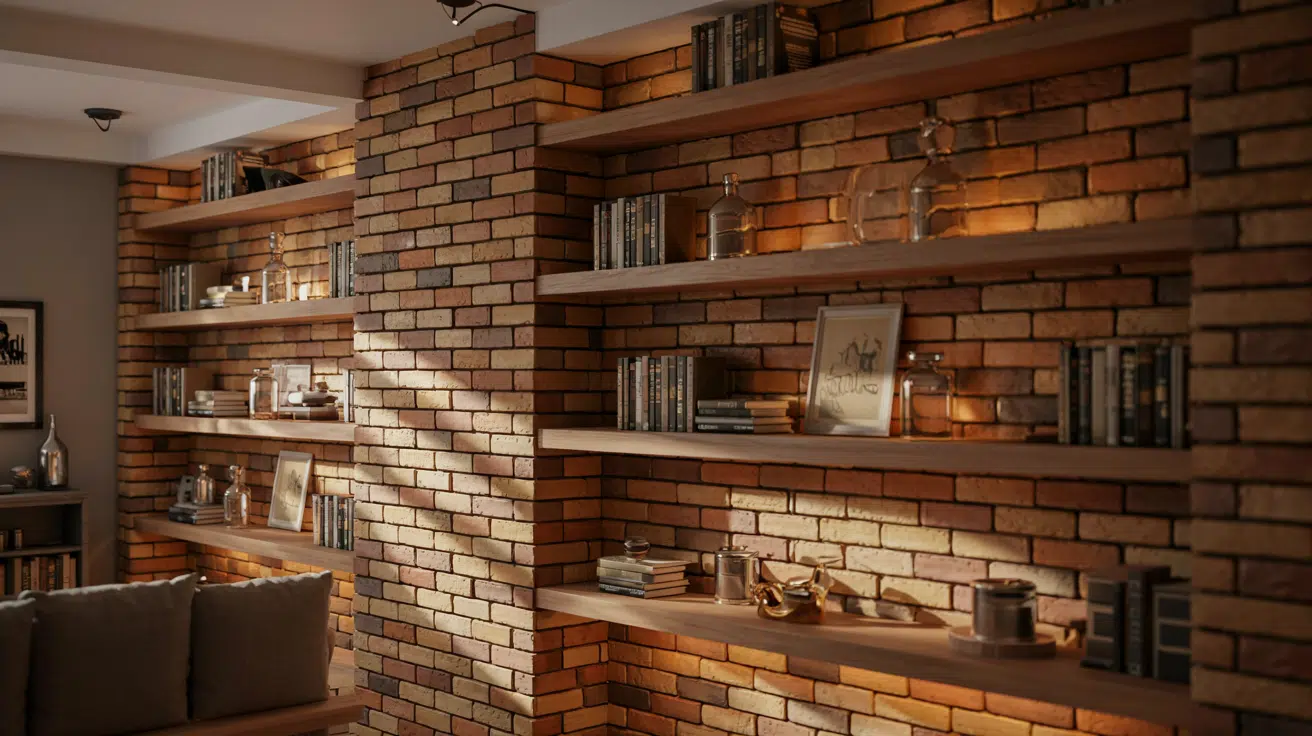 accent lighting to highlight architectural details