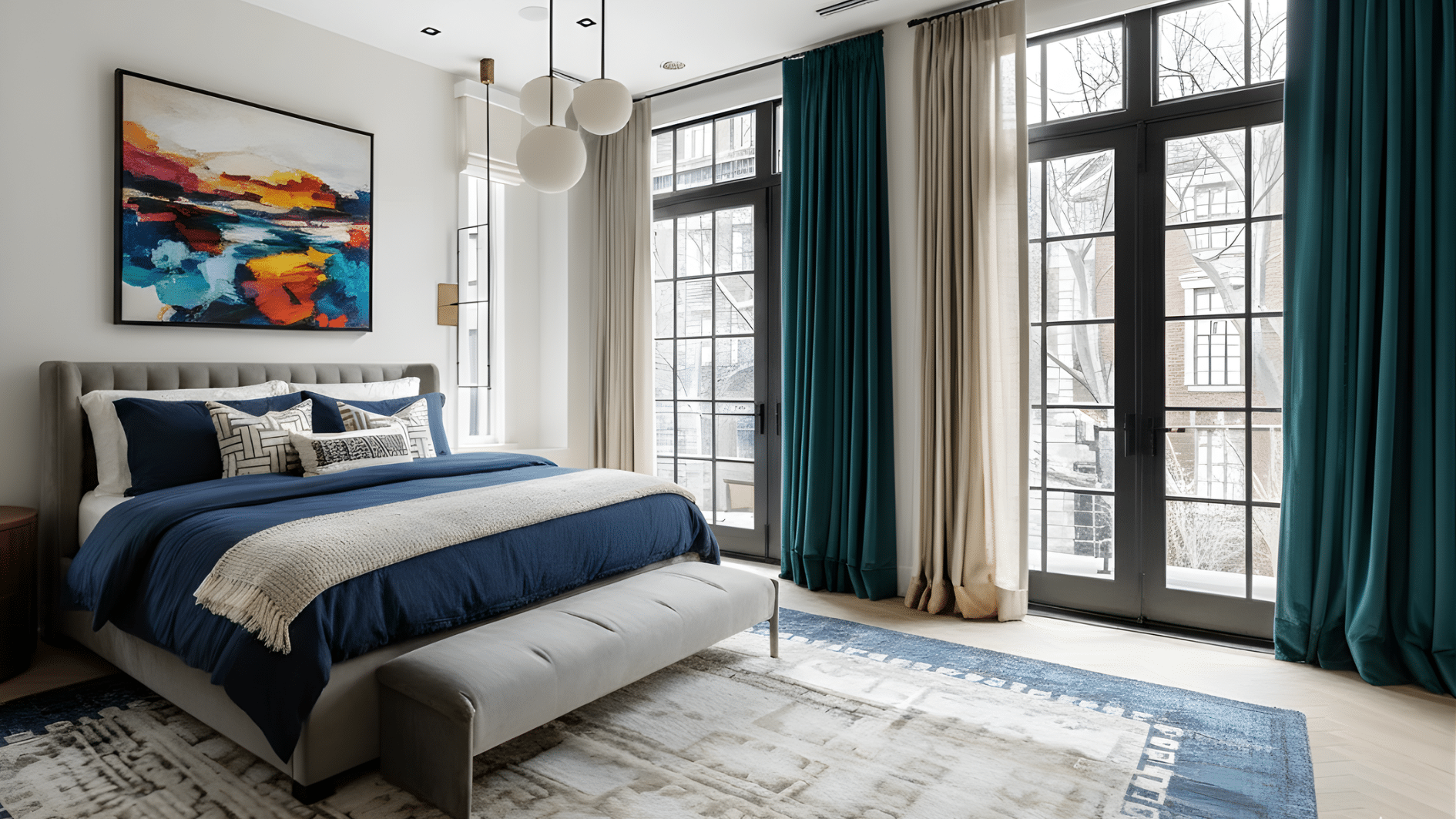 bedroom-curtain-length