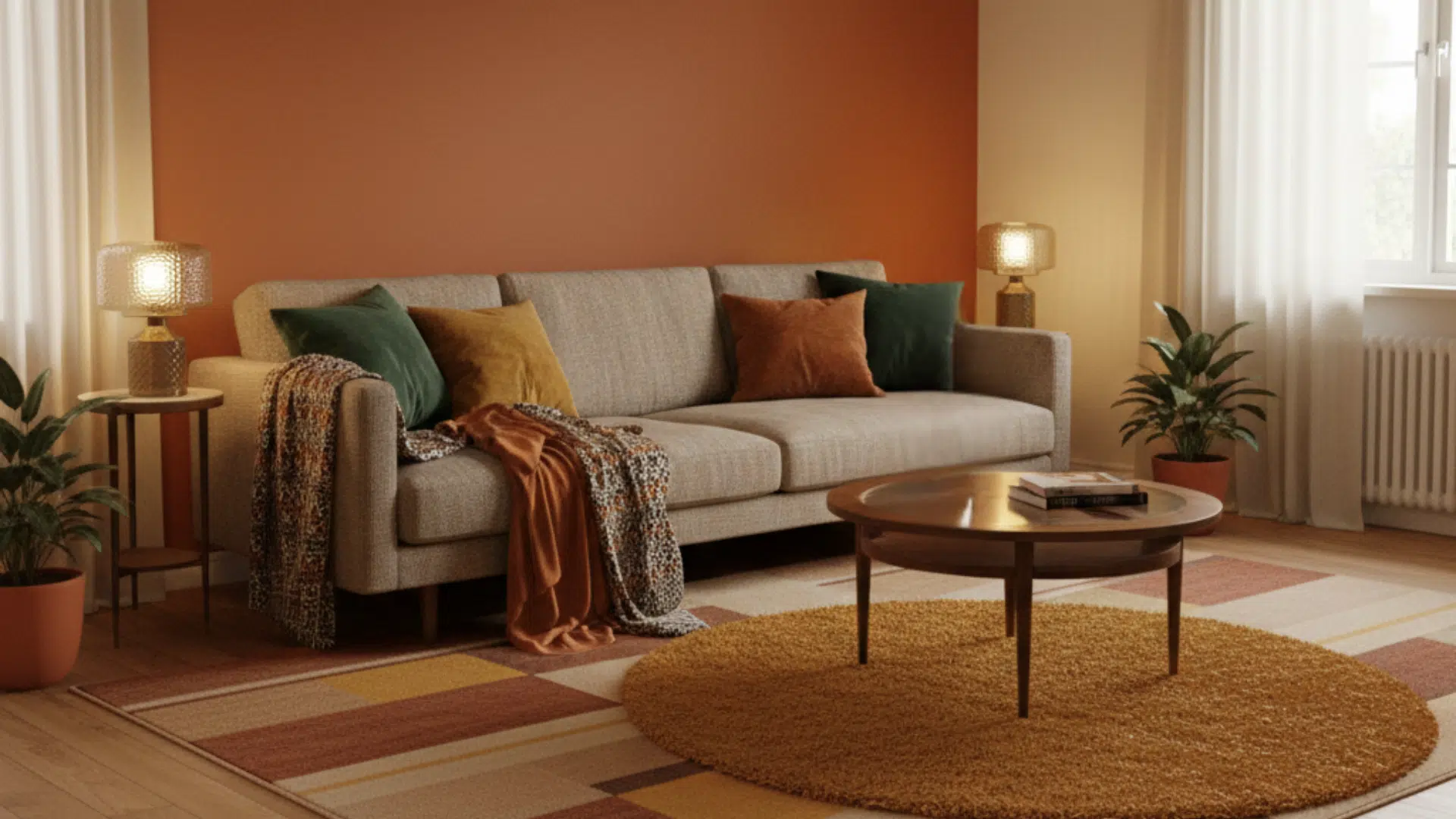 how to recreate a retro 70s house interior