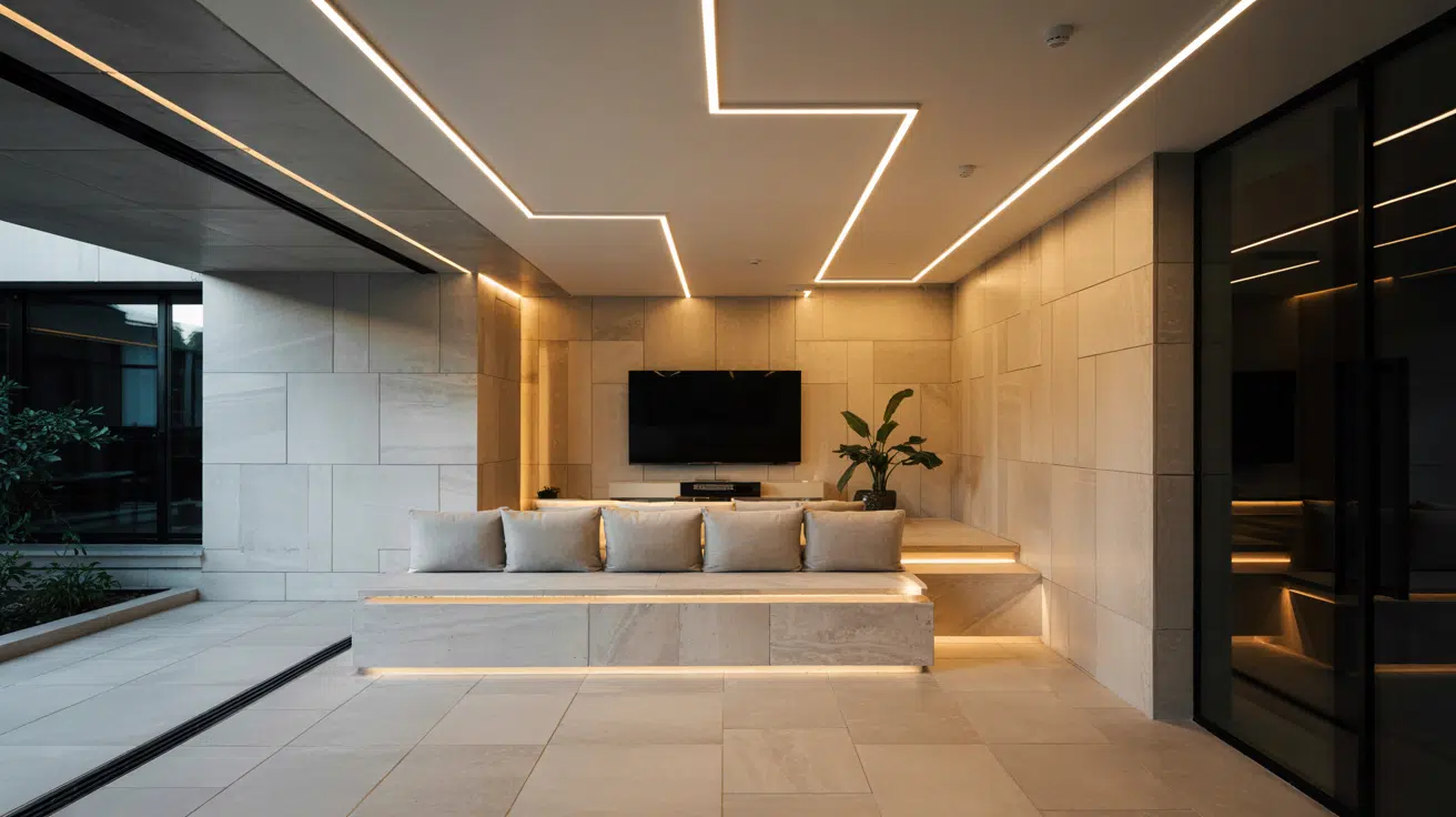 linear led fixtures for a sleek modern finish