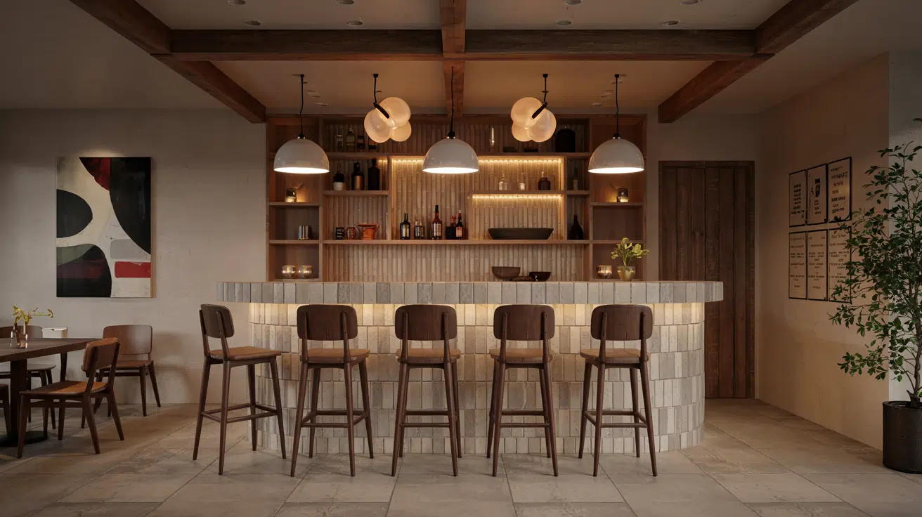 minimalist pendant lighting for defined zones