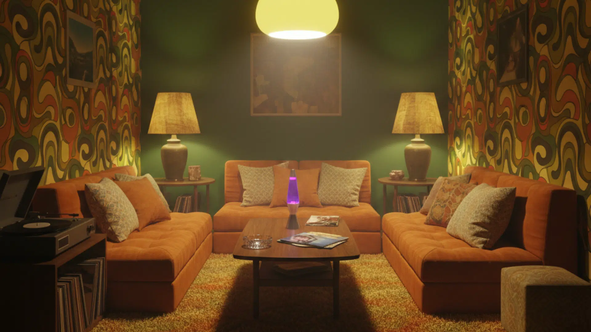 patterns that dominated walls floors and fabrics Psychedelic Motifs