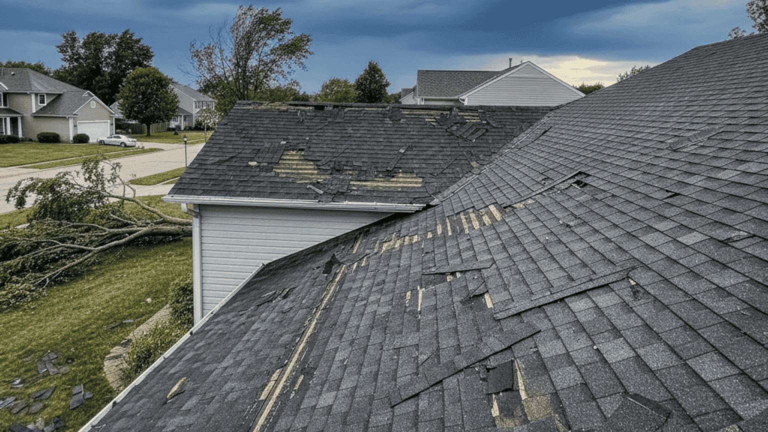 Wind Destruction Wind Damage to Roof: Prevention and Repair Tips - The Style Saloniste