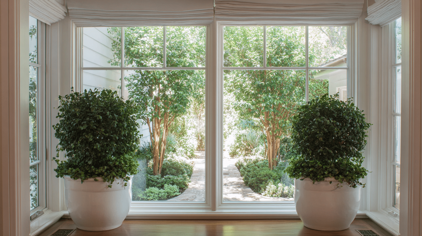 design symmetrical landscaping views