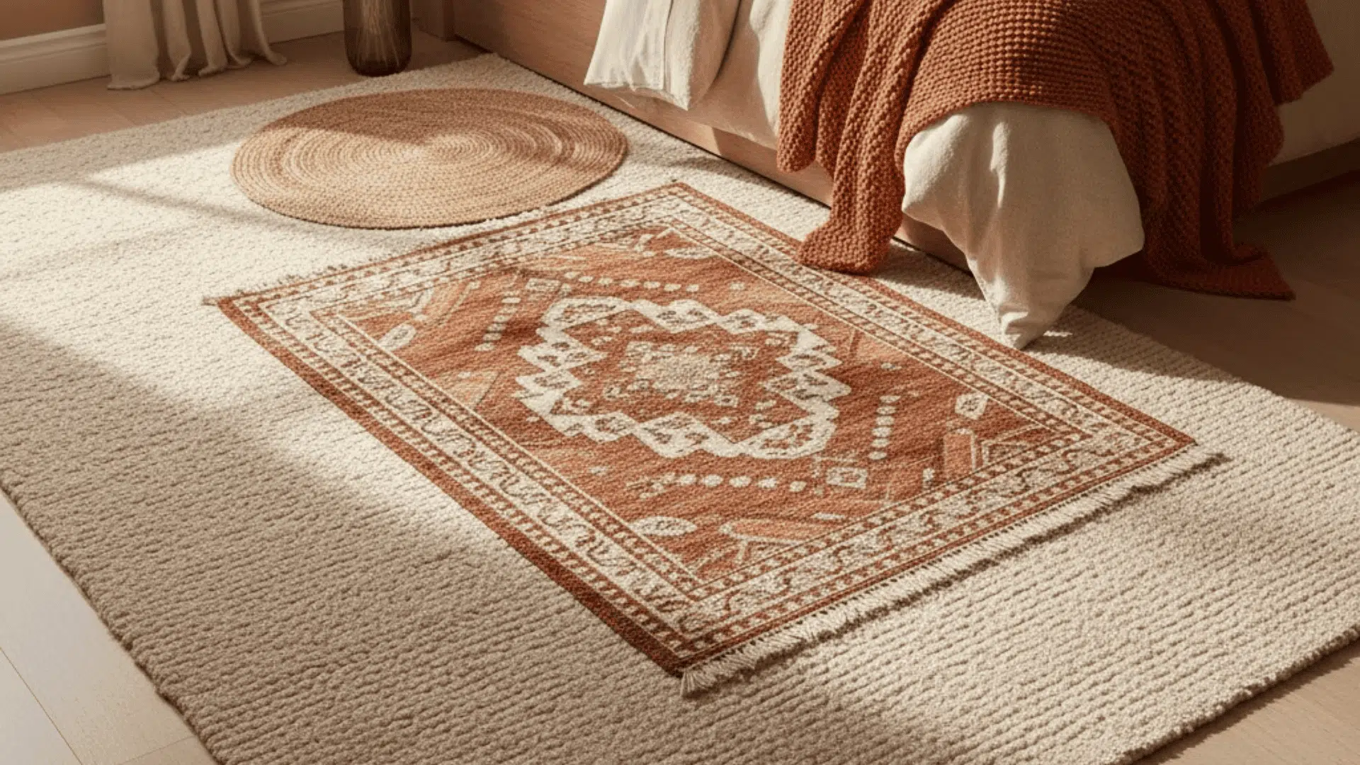 layered rugs
