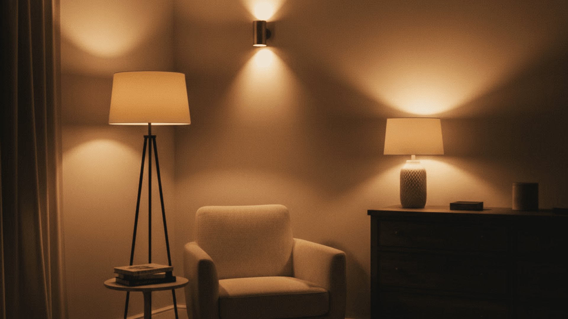 warm cozy aesthetic room