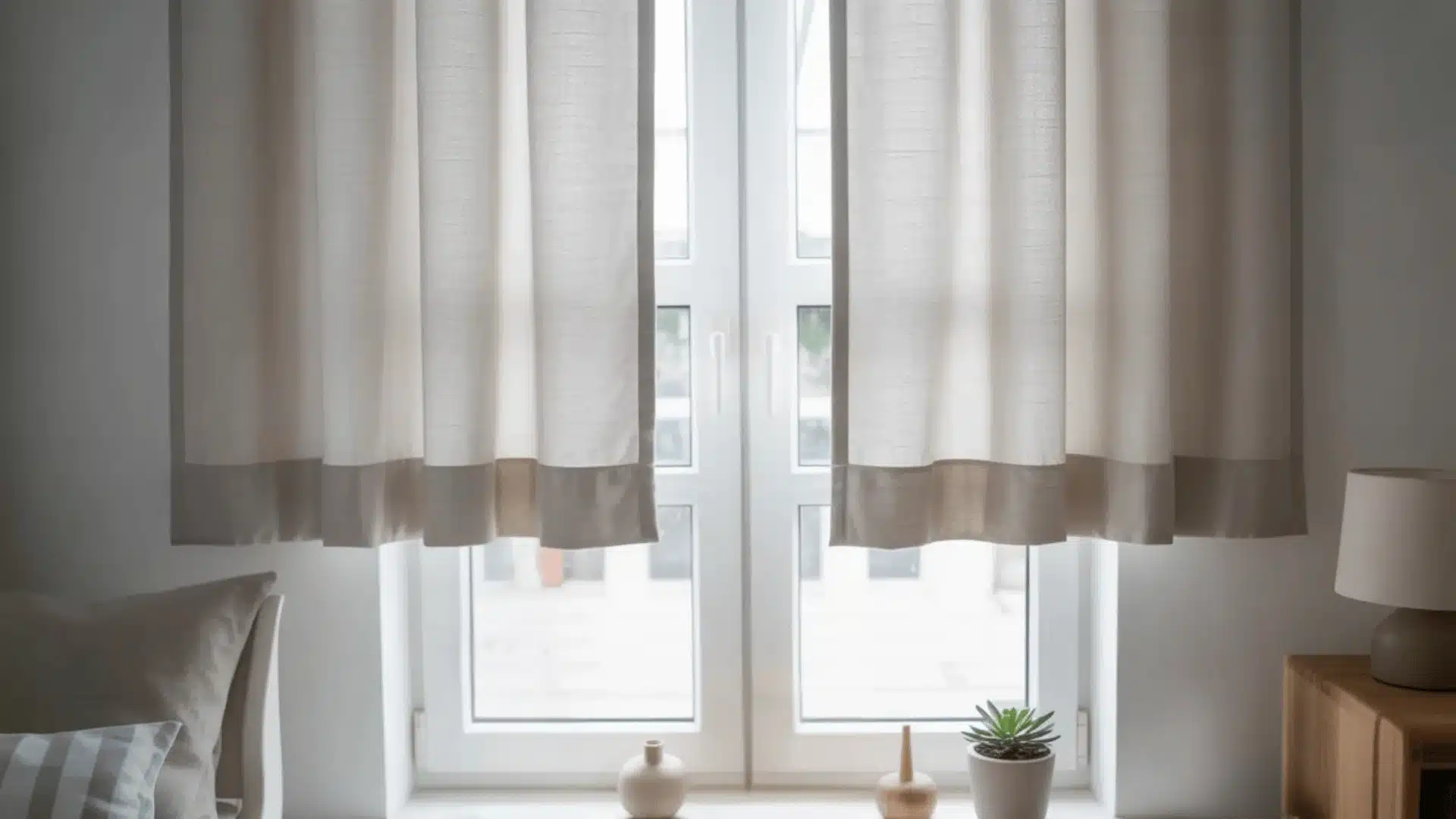 Short curtains styled well showing do short curtains look bad or work in smaller spaces