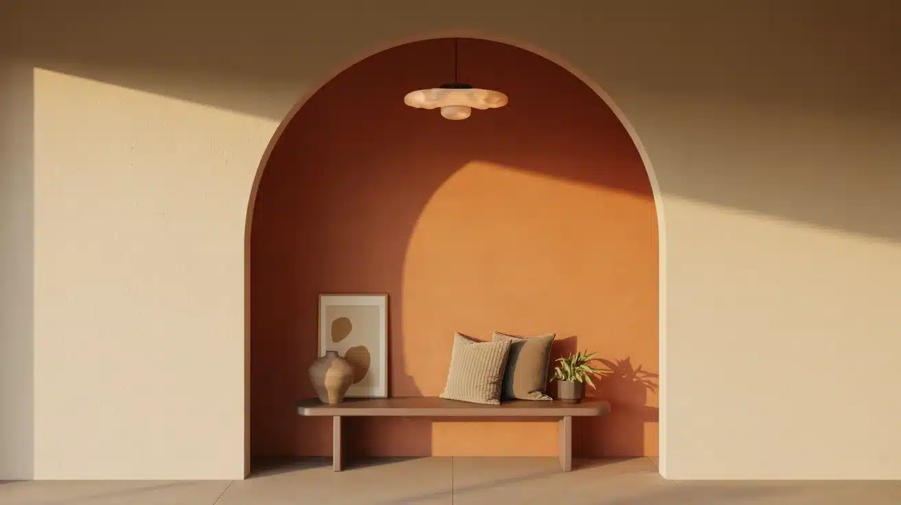 painted-arch-accent-wall