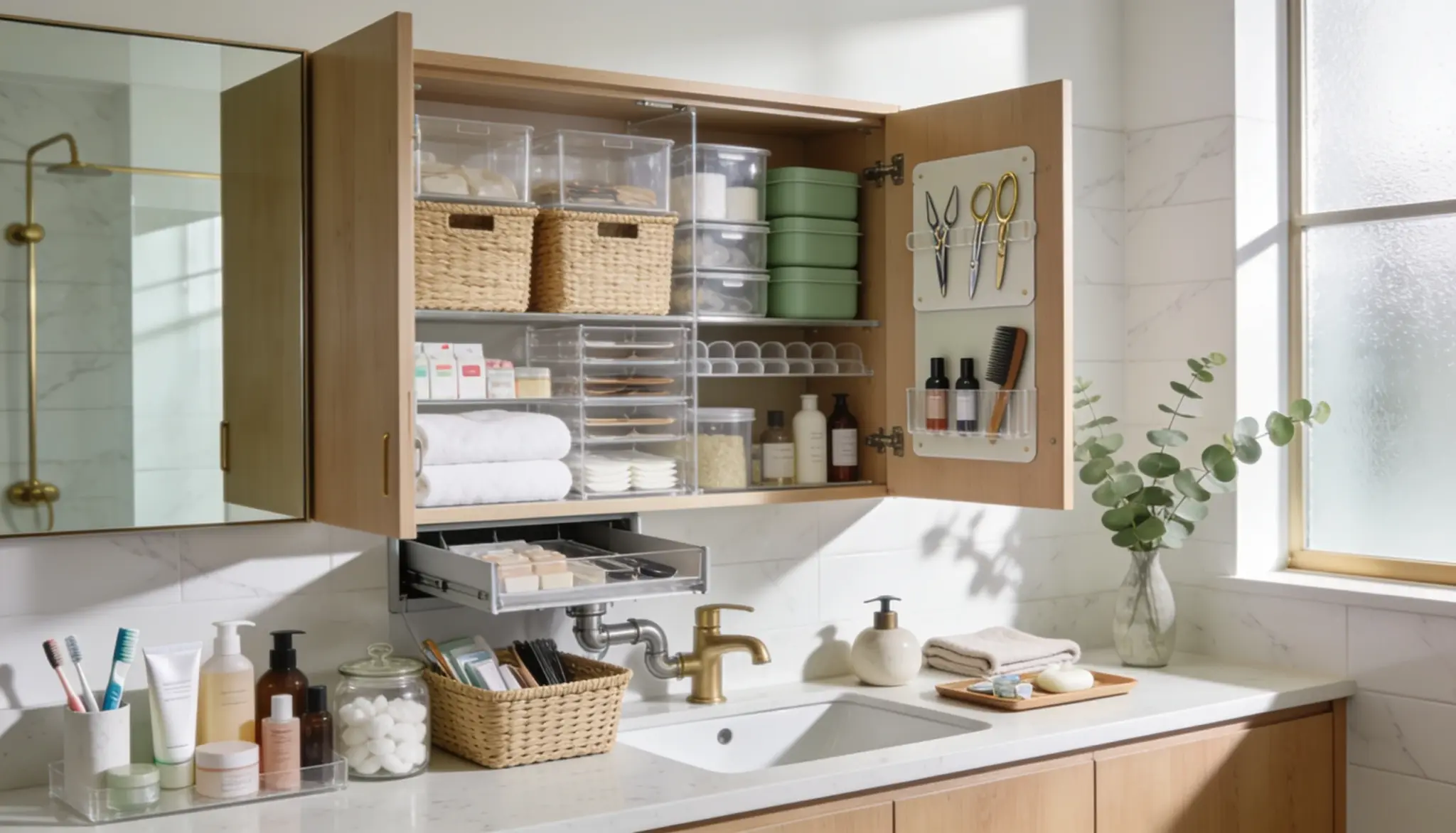 how-to-organize-bathroom-cabinet