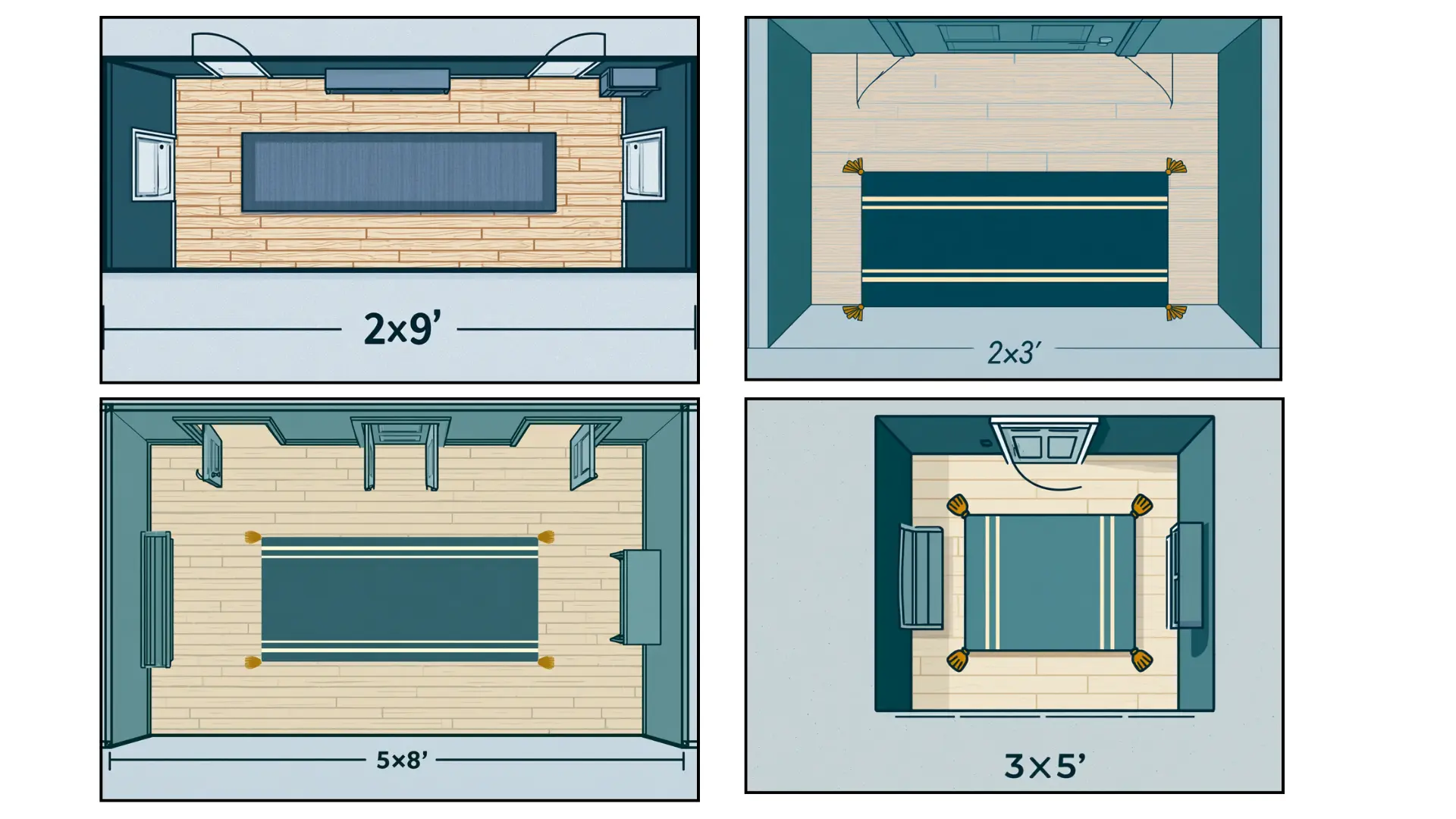 Dimensions of a bedroom and bathroom layout, showcasing measurements and spatial arrangement for design purposes.