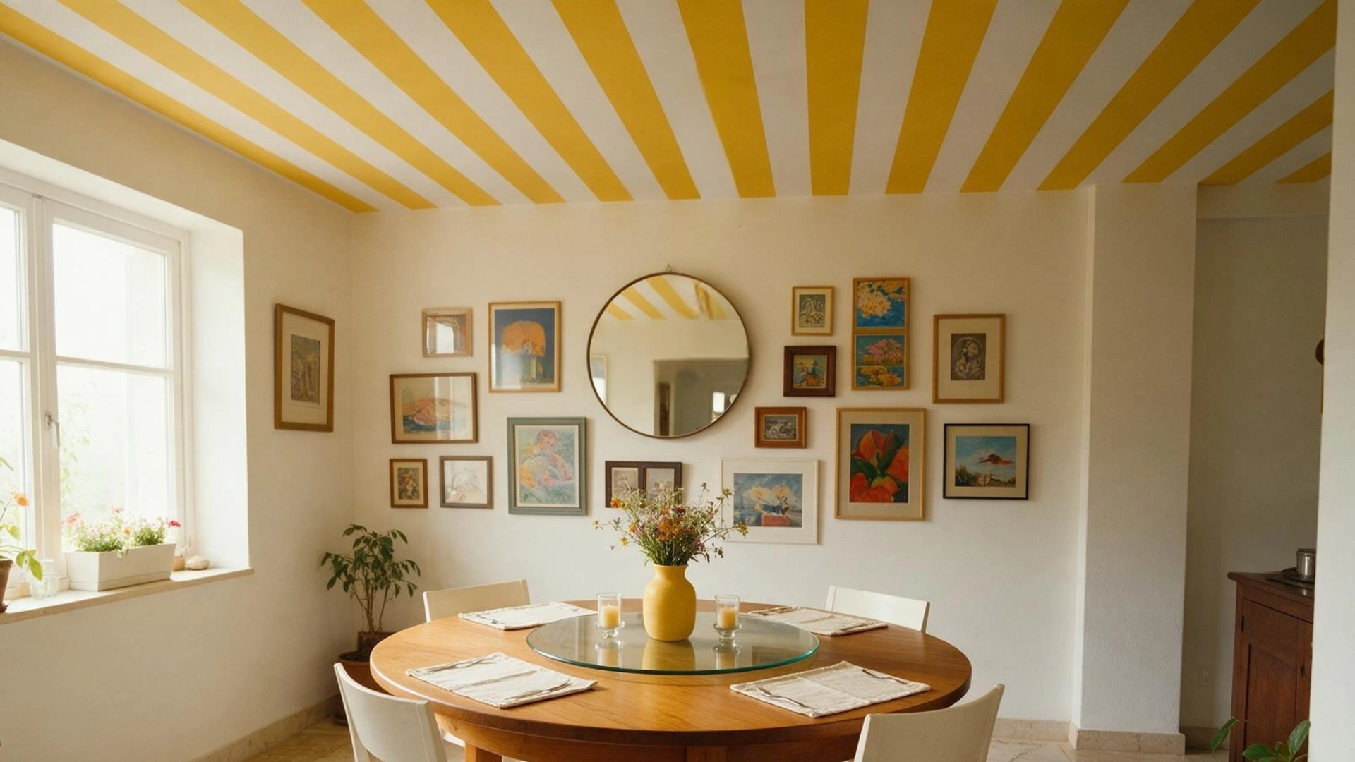 stripes or geometric patterns